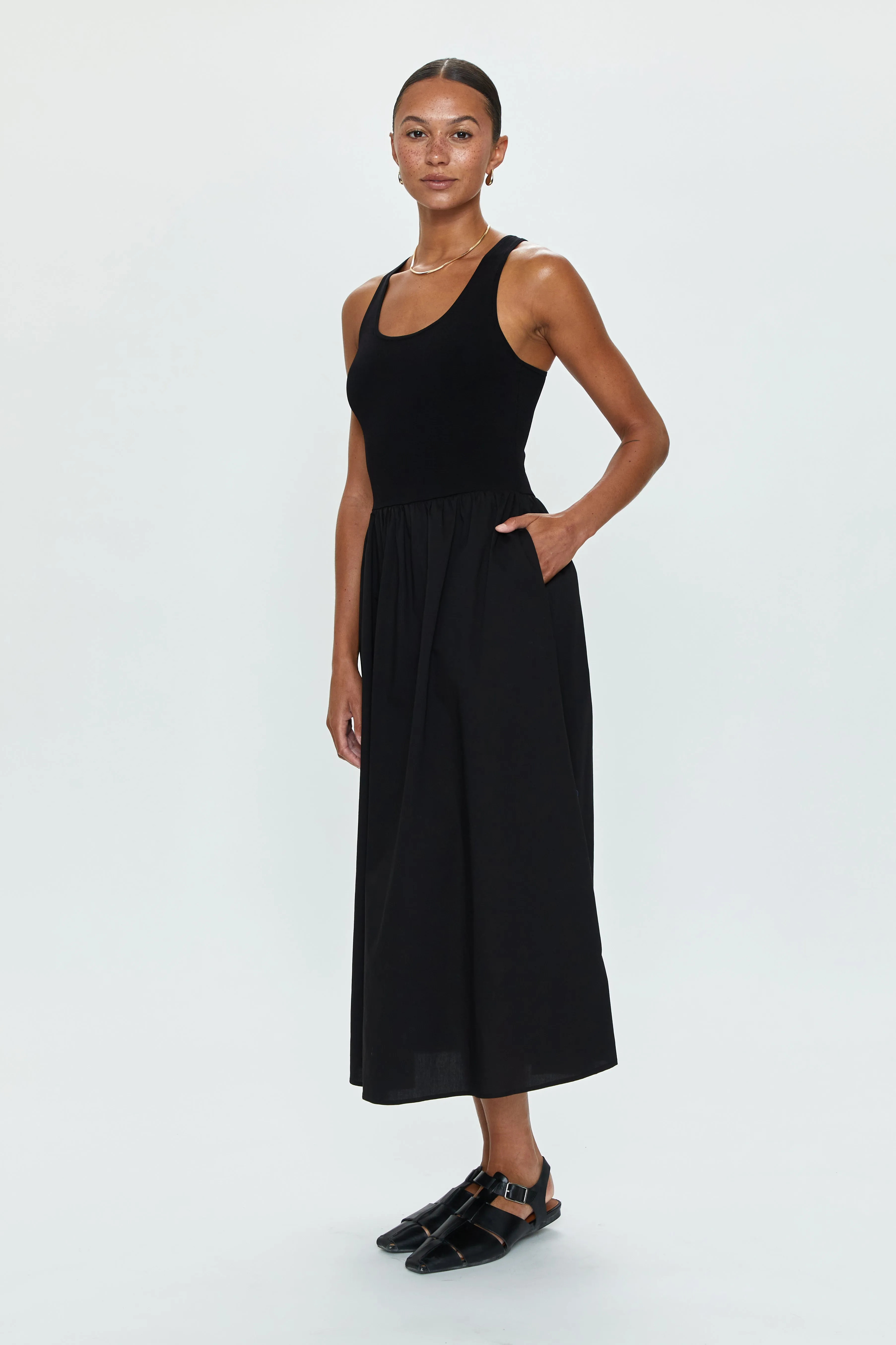 Faye Tank Dress - Noir