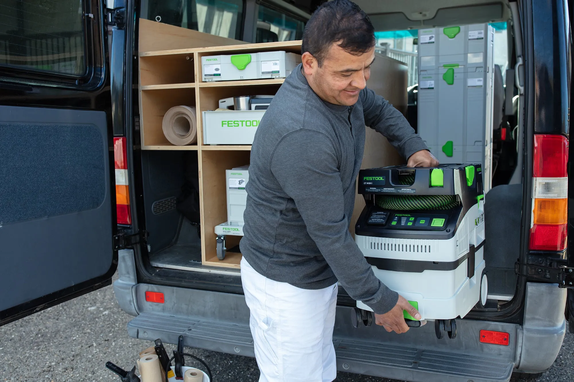 Festool Vacuum 574837 CT MIDI I HEPA Bluetooth Dust Extractor | Lead Times Vary | Please Call Before Ordering