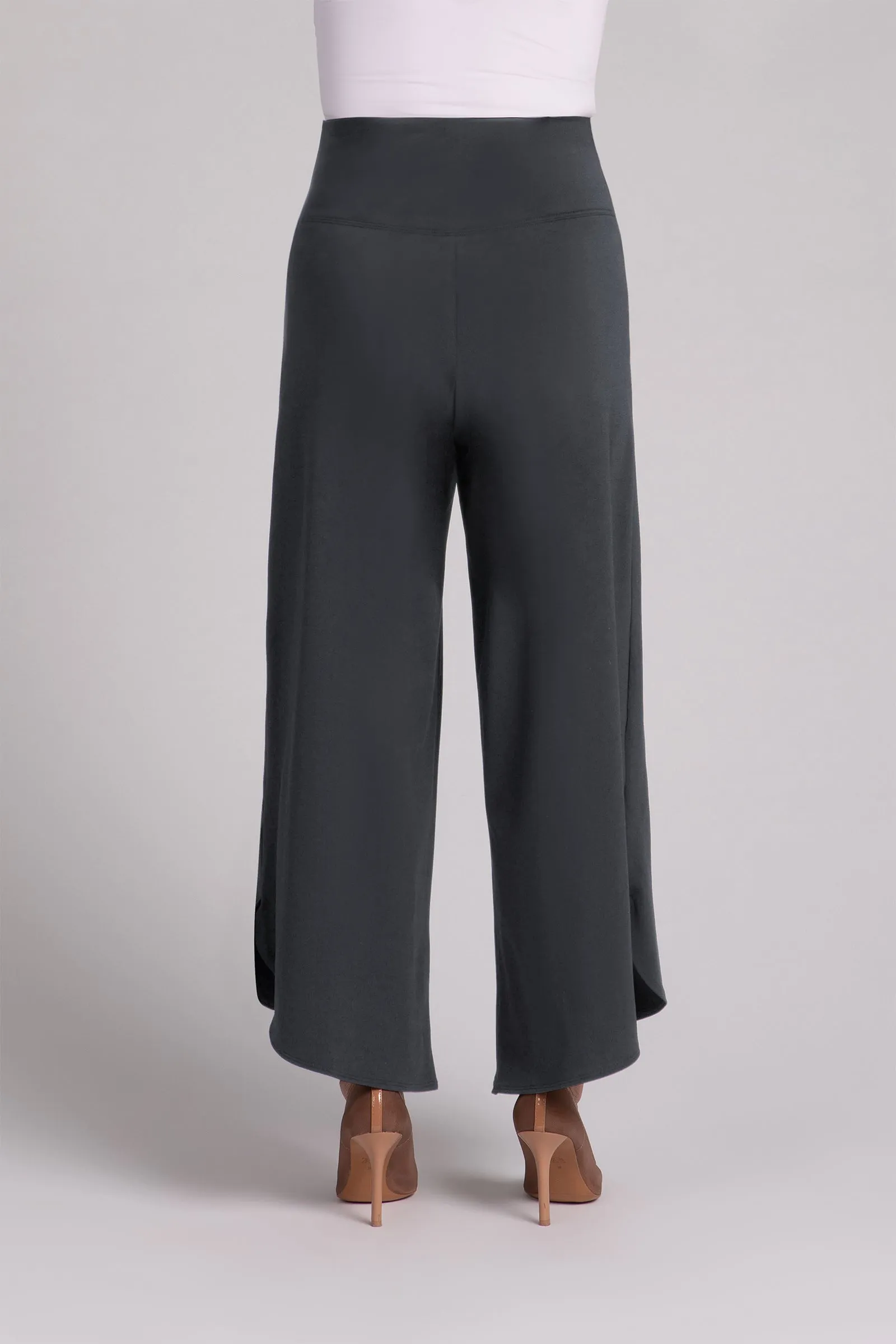 Fleece Back Jersey J-Hook Full Leg Pant | Graphite