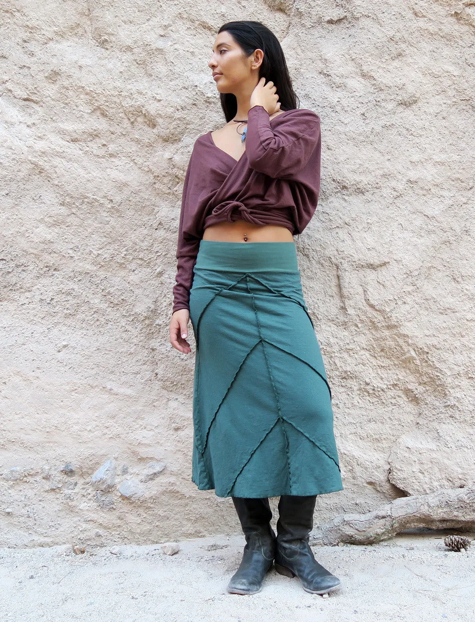 Flora Simplicity Below Knee Skirt