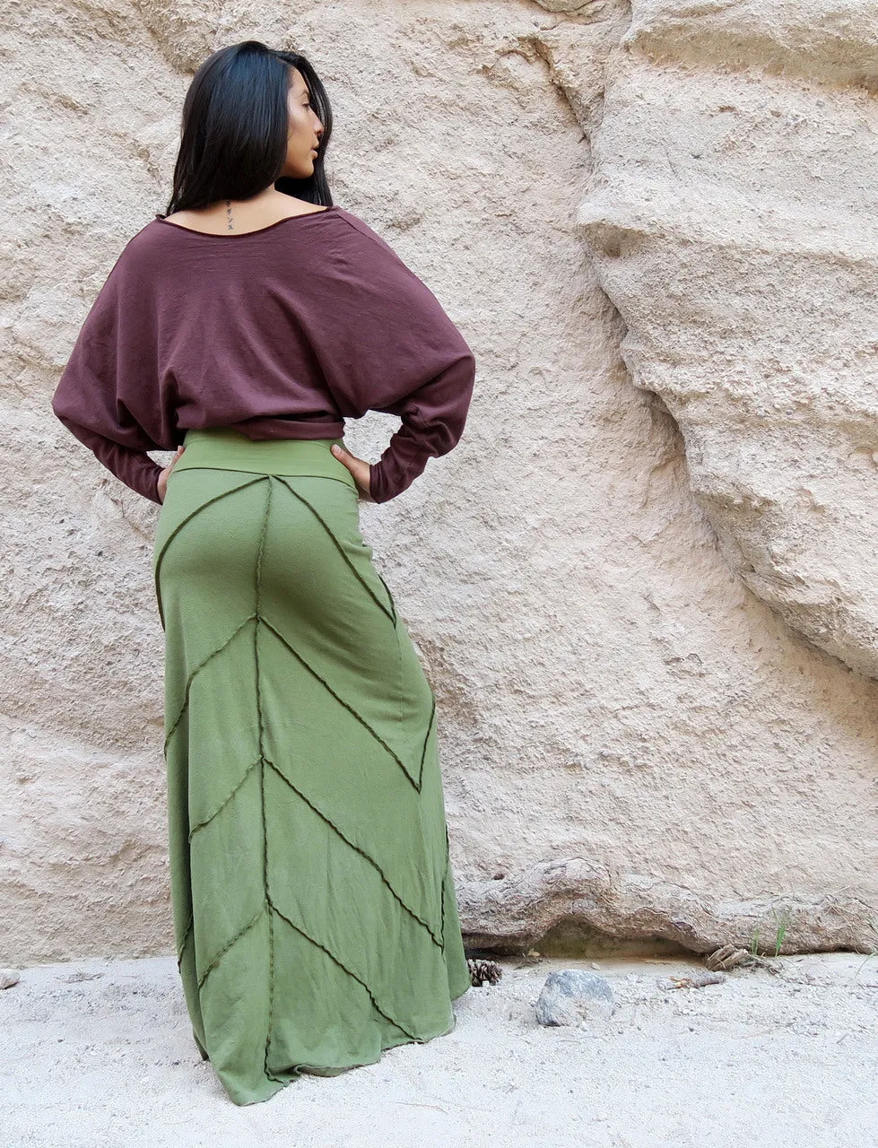 Flora Simplicity Long Skirt