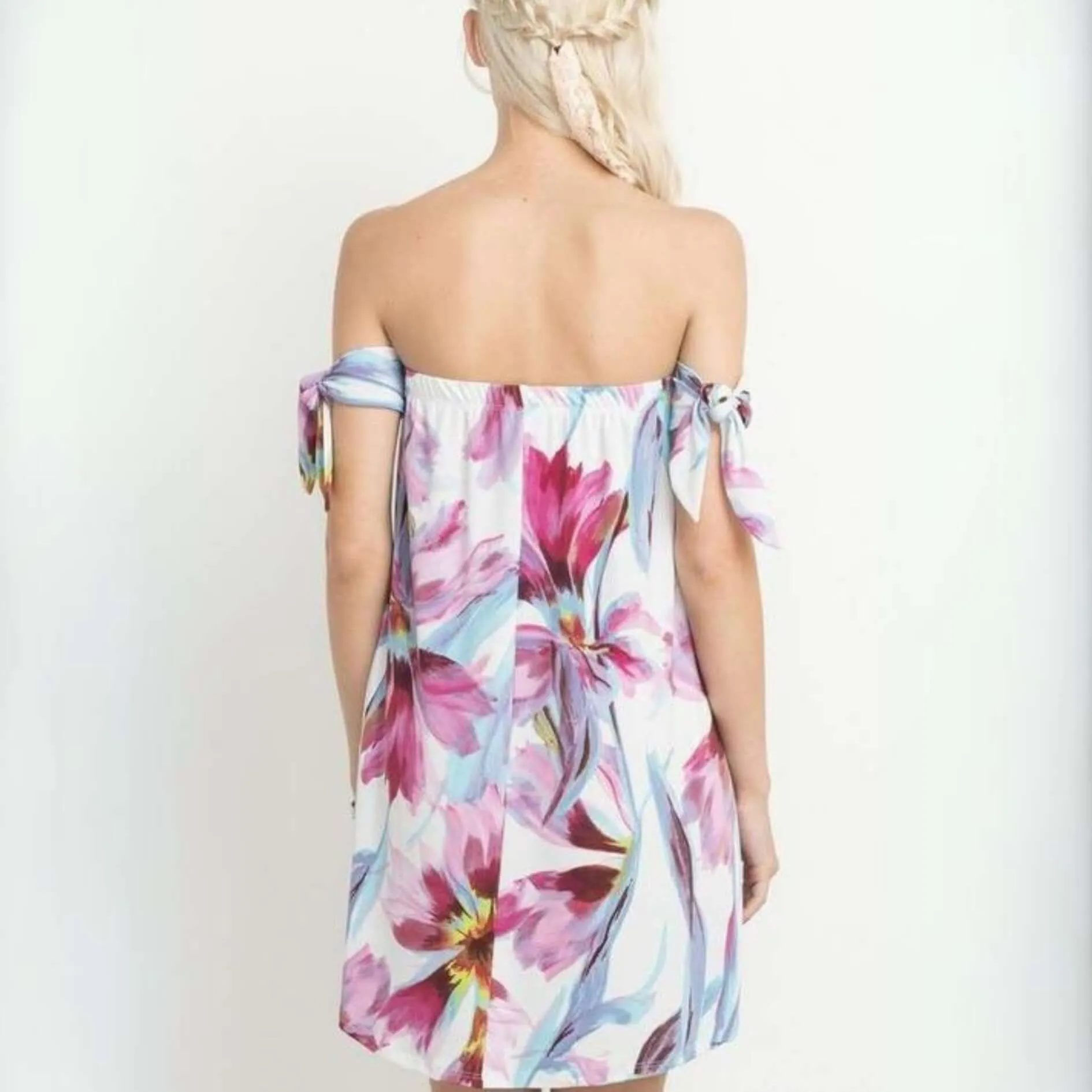 Floral Mini Dress or Tunic Made in USA