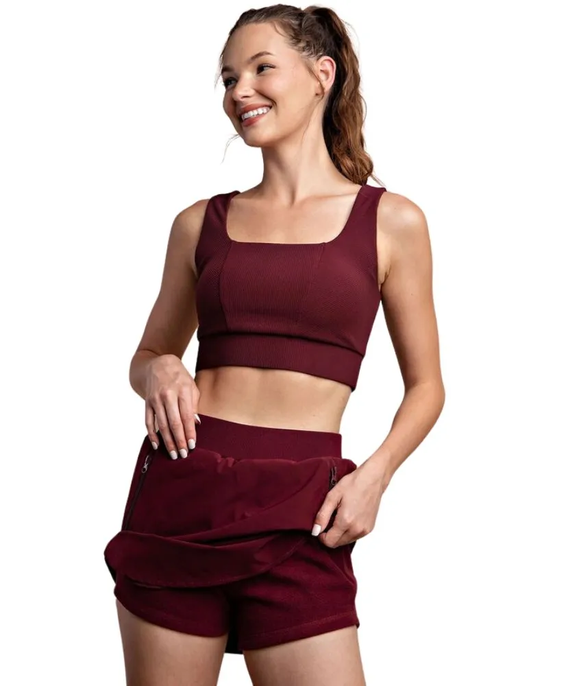 Florence Fleece Skort