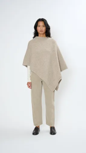 Fold Poncho in Dust