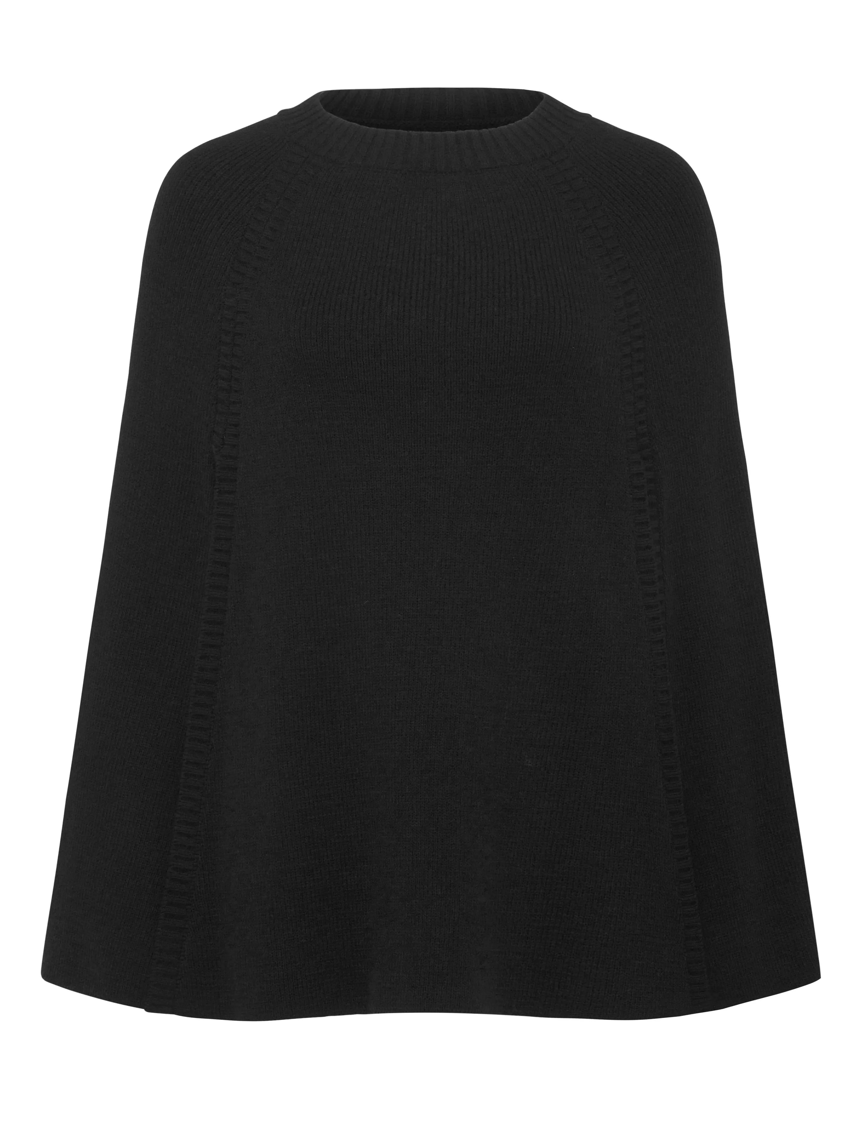 Freya Ribbed Poncho