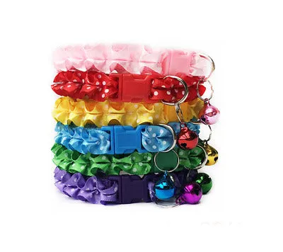 Frill Pet Collar with Bell