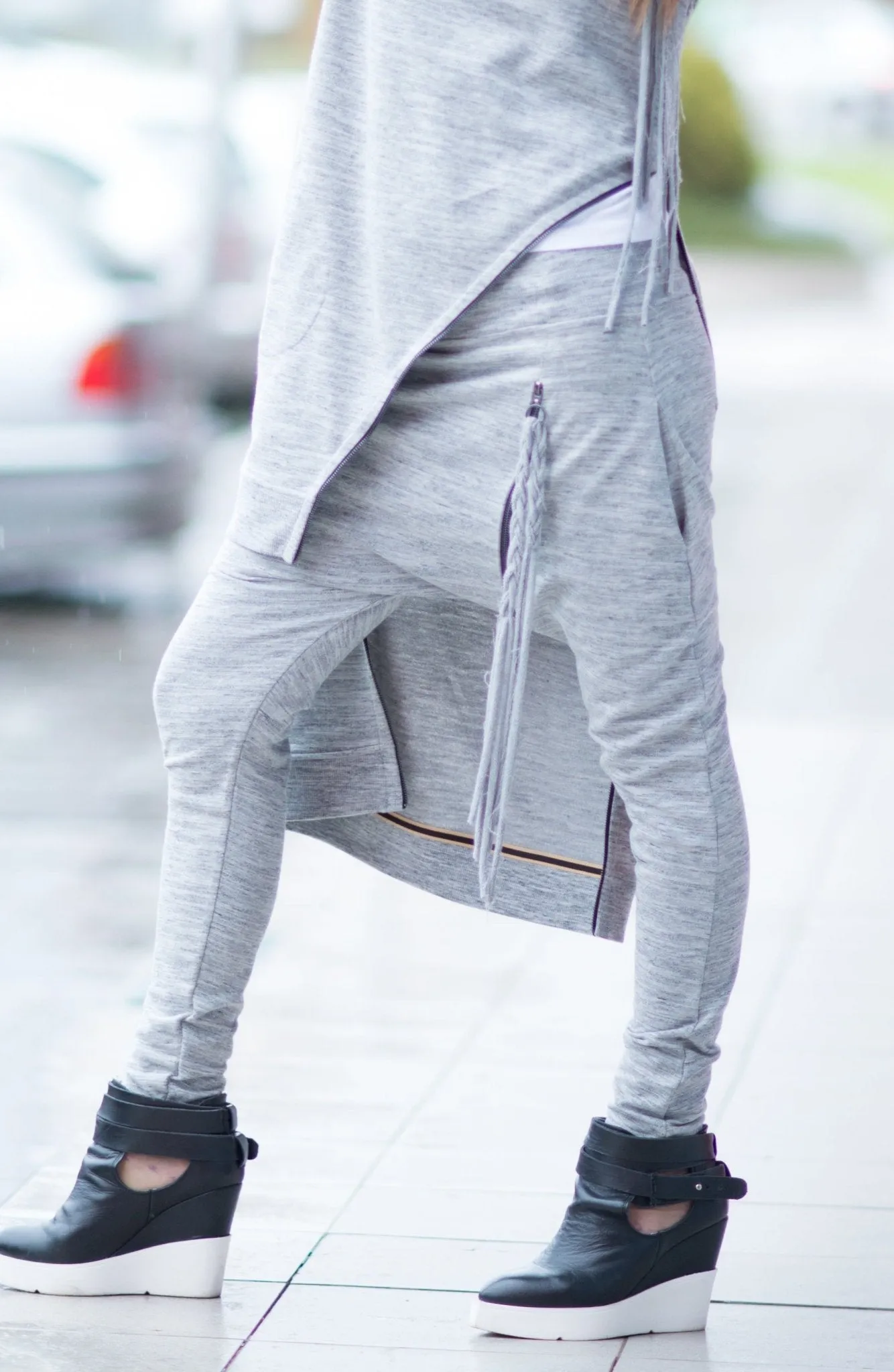 Gloria Beige Harem Pants