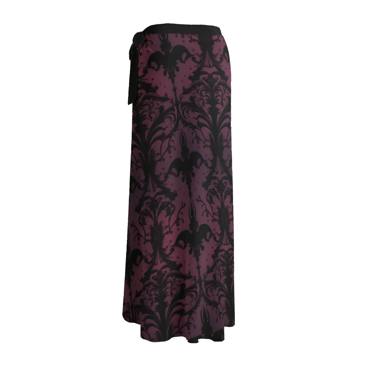 Gothic Purple Women's Sheer Skirt 
