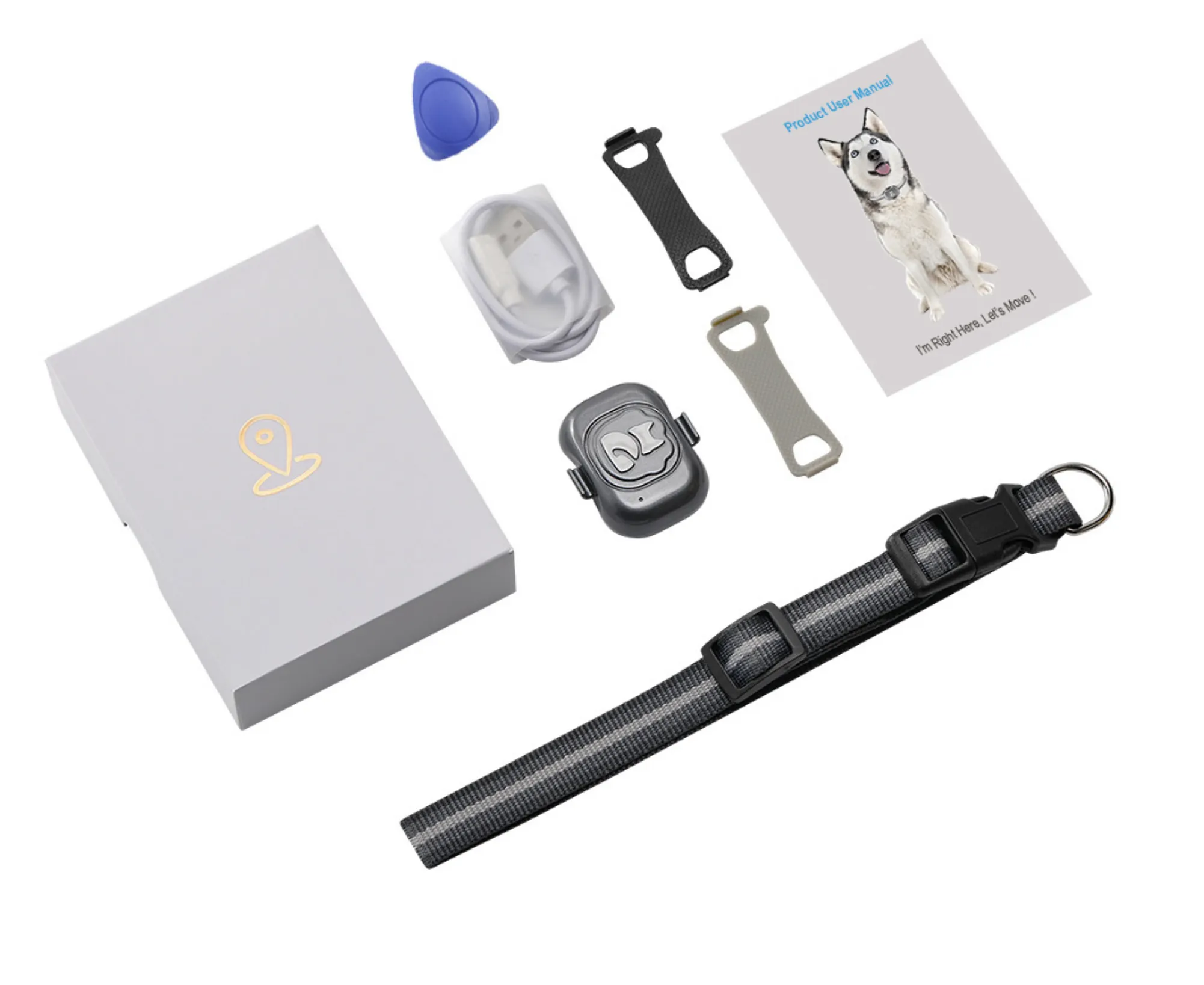 GPS Tracking Dog Collar - Waterproof & Anti Lost