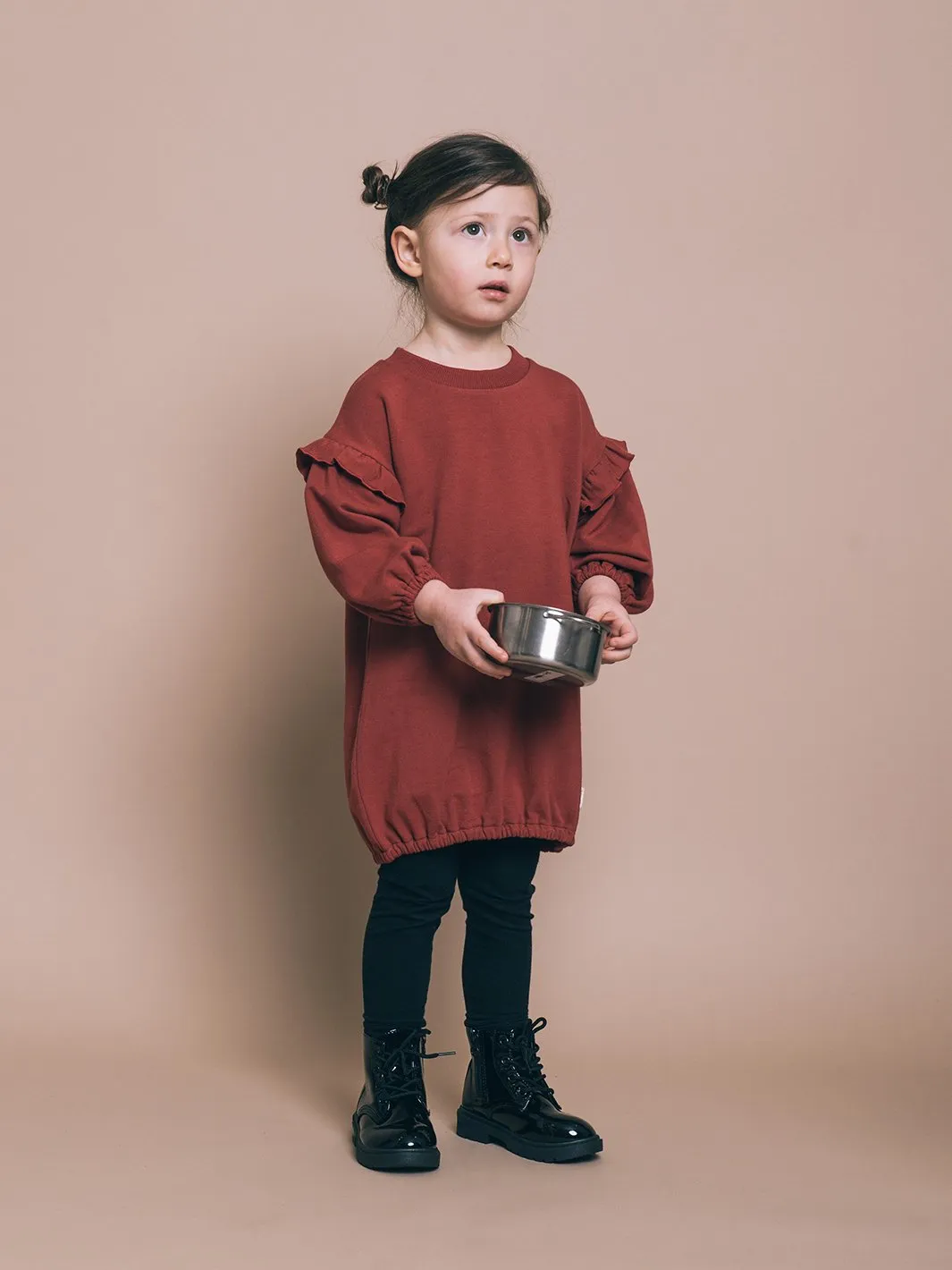Greige The Bamboo Fleece Tunic | Beet