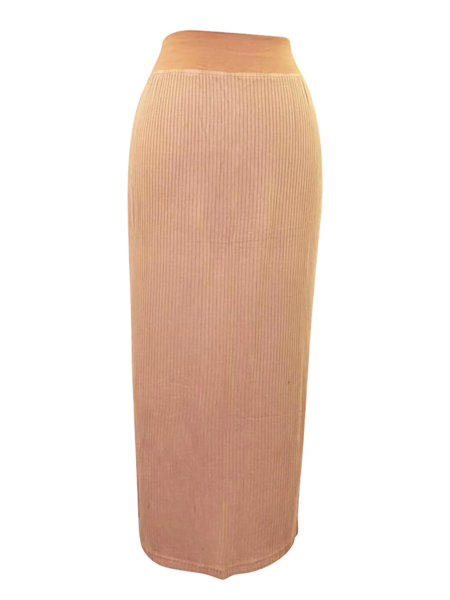 Hard Tail Easy Fit Column Midi Skirt 5X3-09