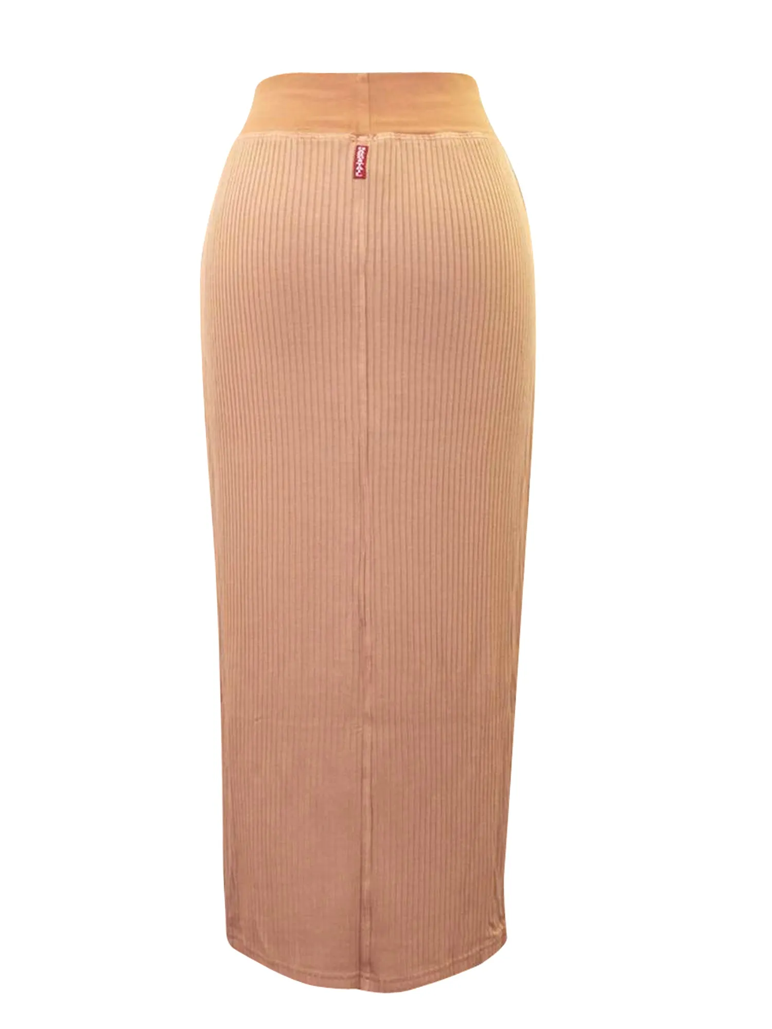 Hard Tail Easy Fit Column Midi Skirt 5X3-09