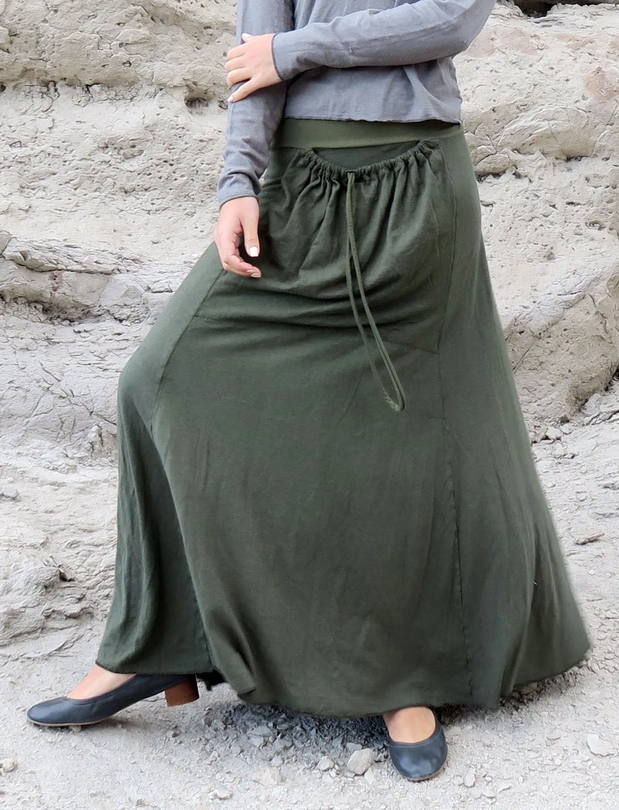 Harvest Princess Seam Long Skirt