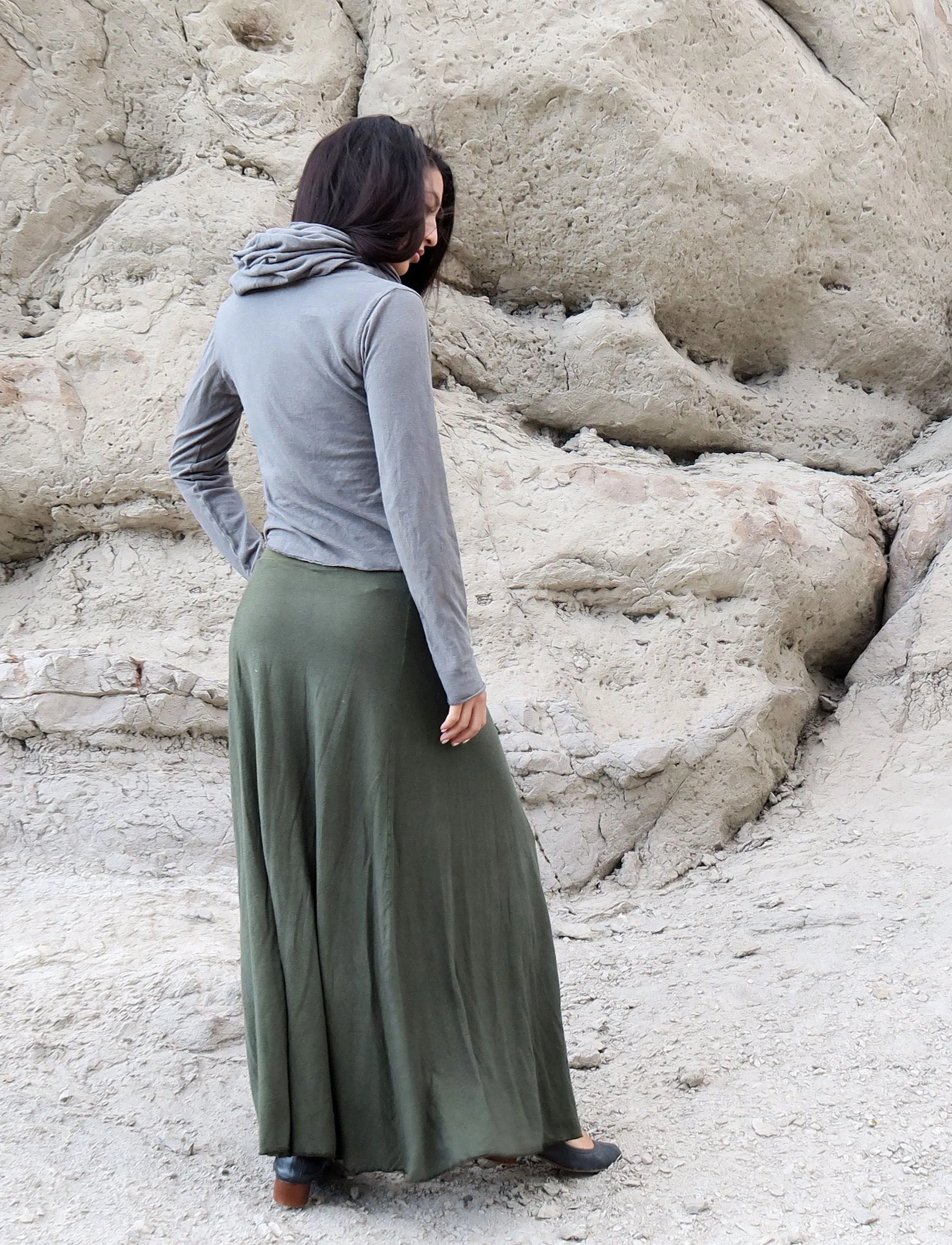 Harvest Princess Seam Long Skirt