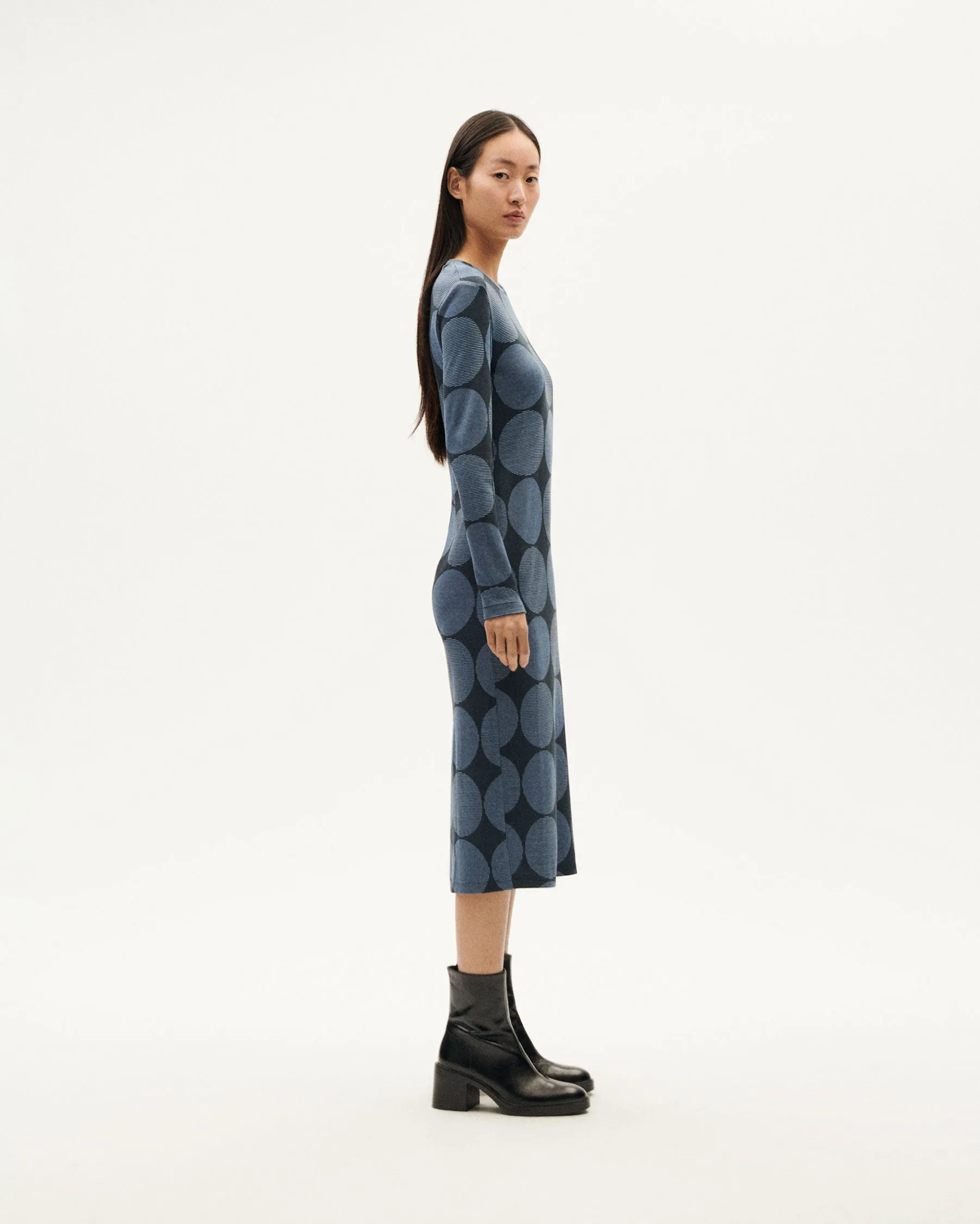 Helen Japan Dress Blue