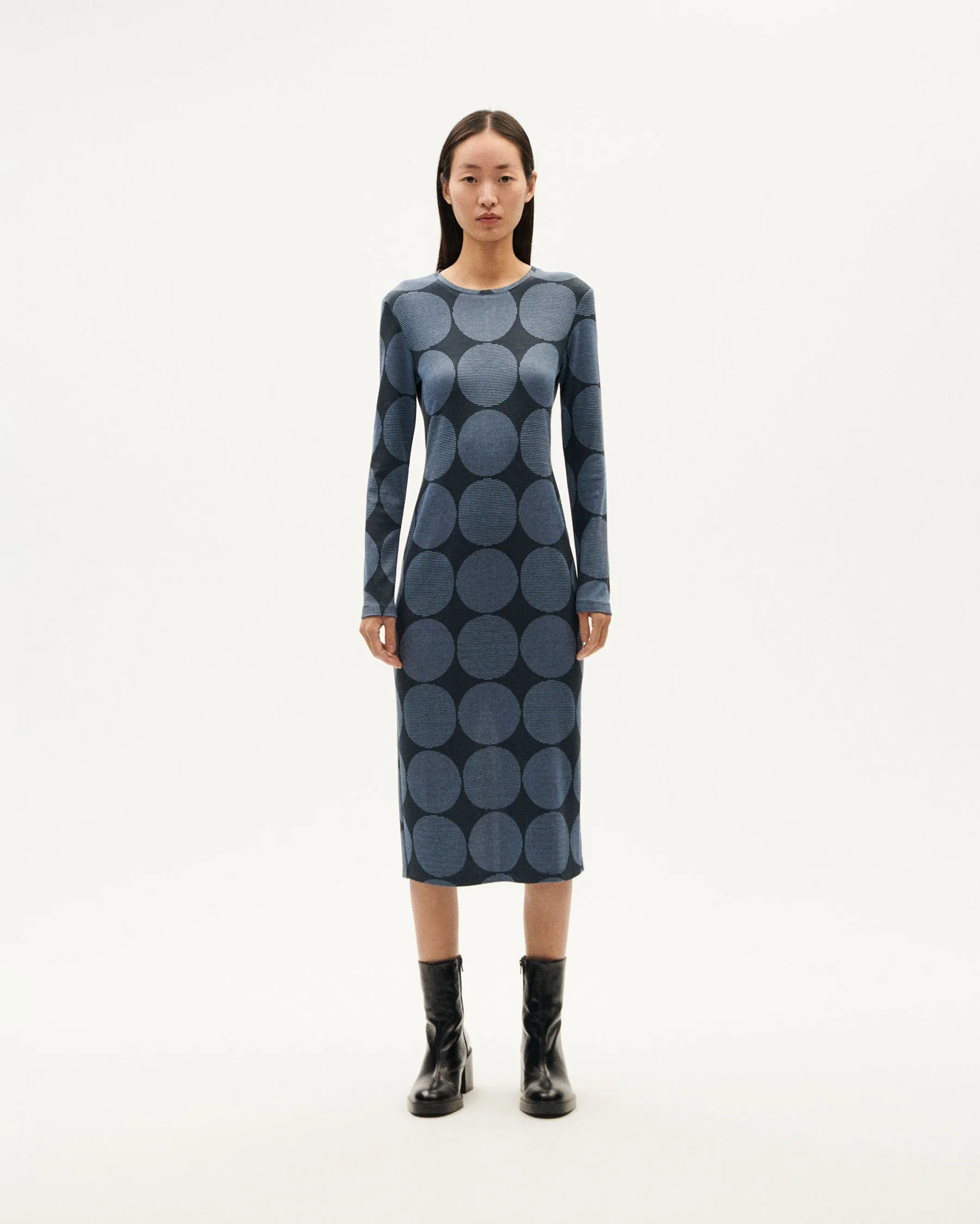Helen Japan Dress Blue