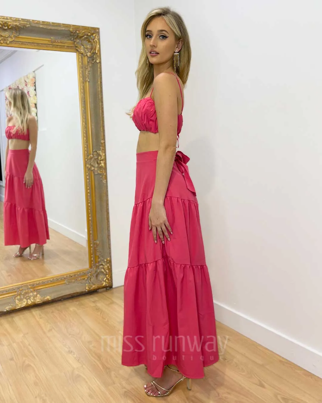 Heloise Top - Hot Pink