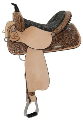 High Horse Jewel Barrel Saddle, Wide Tree