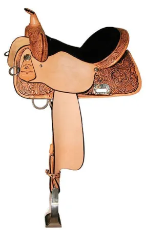 High Horse Proven Mansfield Barrel Saddle, Wide, Regular Oil