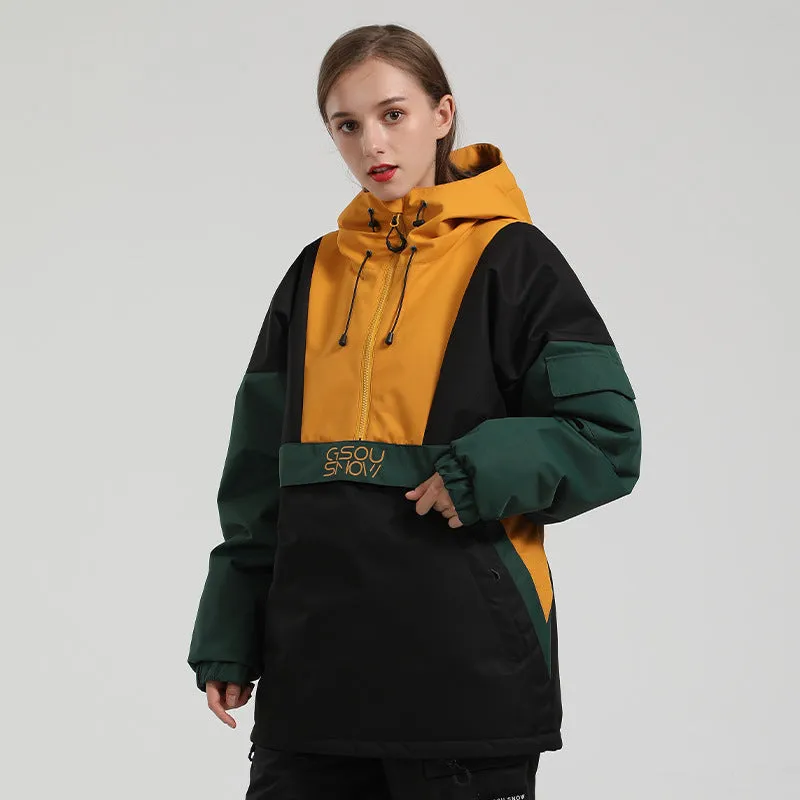 Hotian Reflective Stripe Men Insulated Anorak Jacket