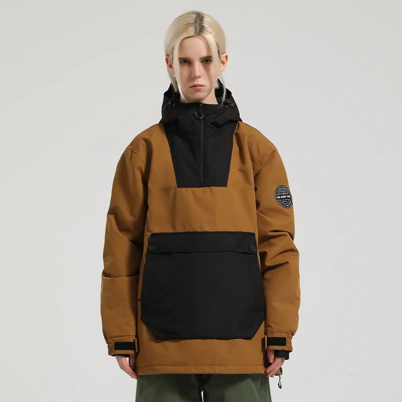Hotian Reflective Stripe Men Insulated Anorak Jacket
