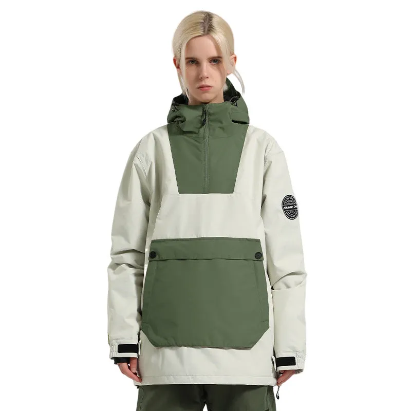 Hotian Reflective Stripe Men Insulated Anorak Jacket