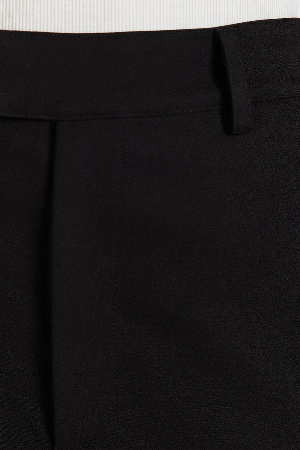 JAC BLACK MIDI SKIRT