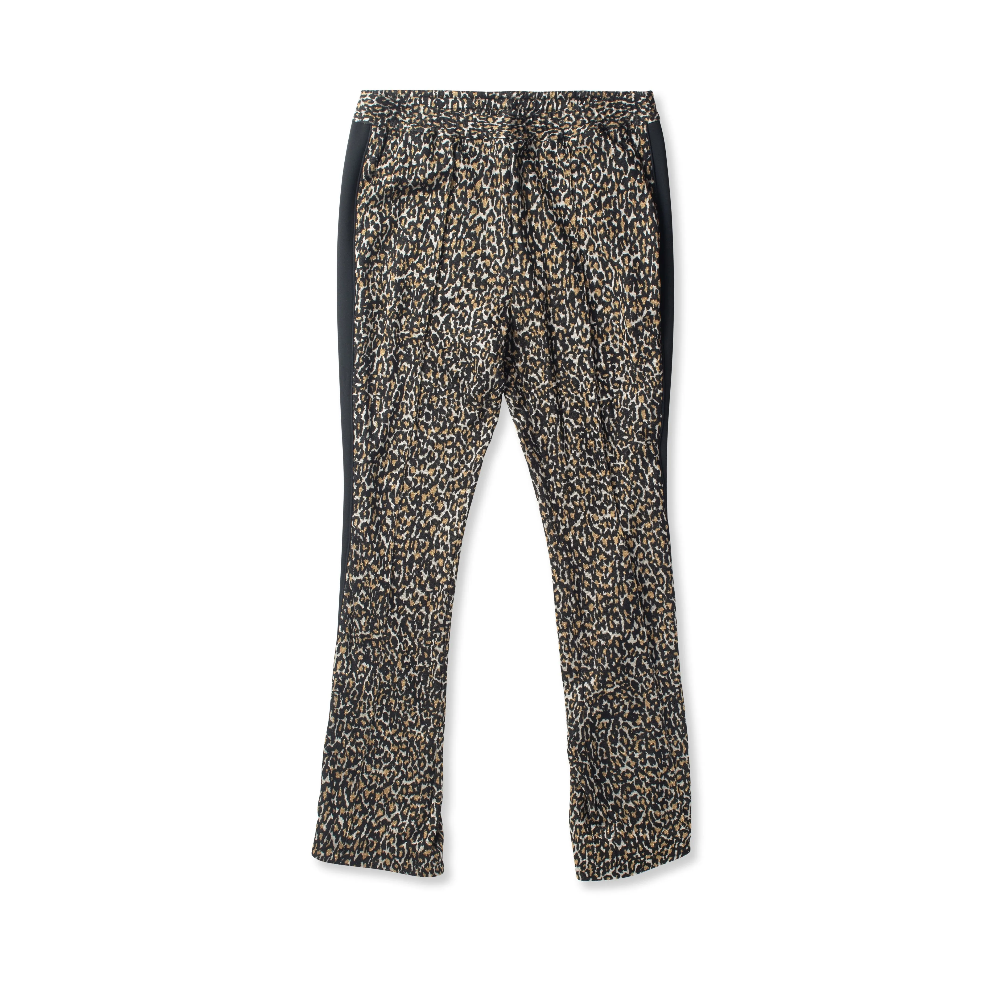 Jacquard Flare Leg Track Pant