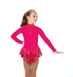 Jerry's Figure Skating Fleece Dress 158 Fire Pink Youth 12-14