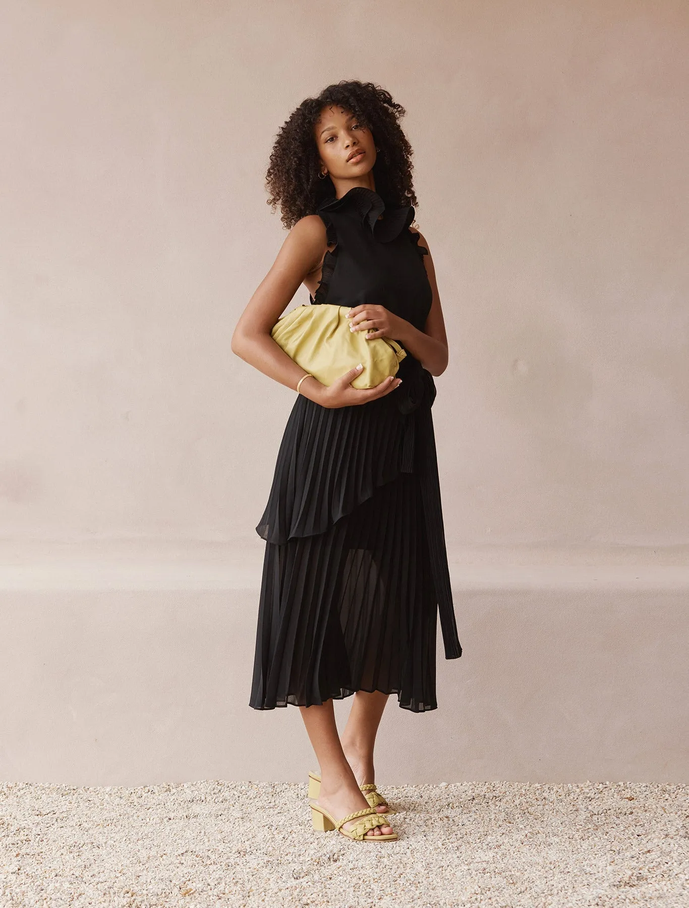 JODI DRESS MIDNIGHT BLACK