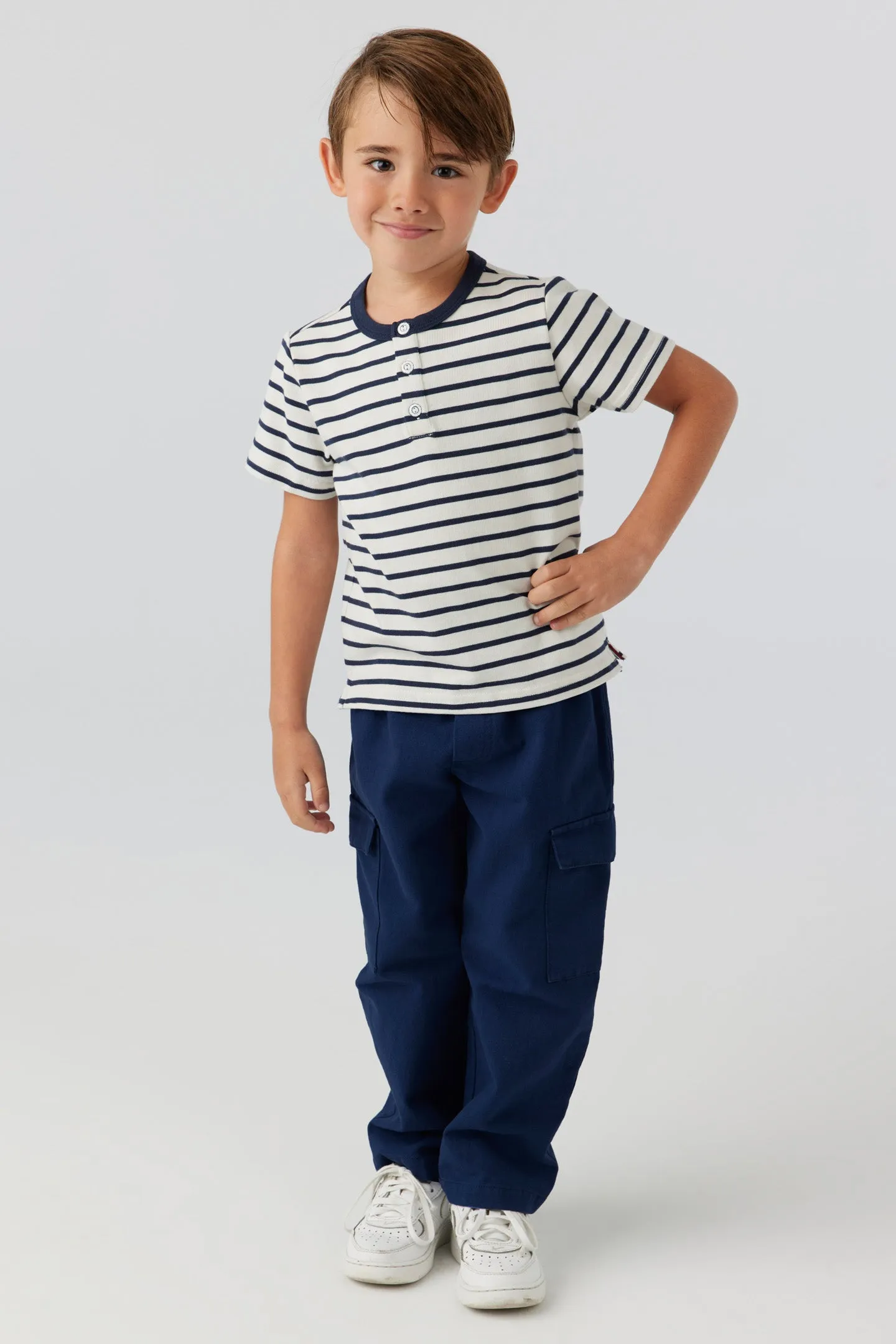 Kids Venice Stripe Henley