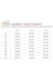 Lavish 5 PC Flirty Black Bunny Corset Costume