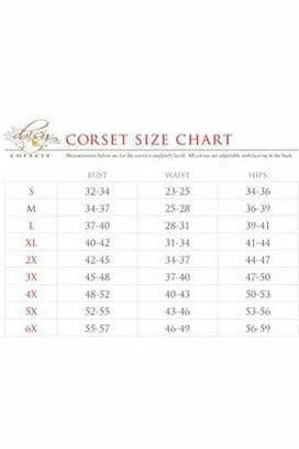 Lavish 5 PC Officer Frisky Corset Costume