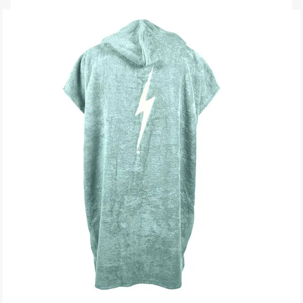 LIGHT GREEN BOLT PONCHO
