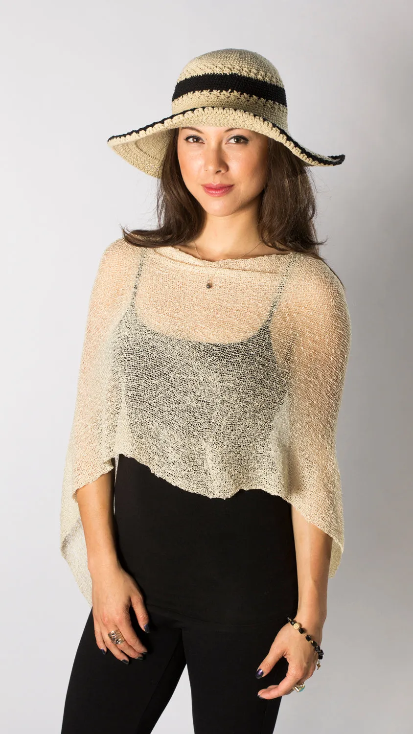 Lightweight Knit Poncho