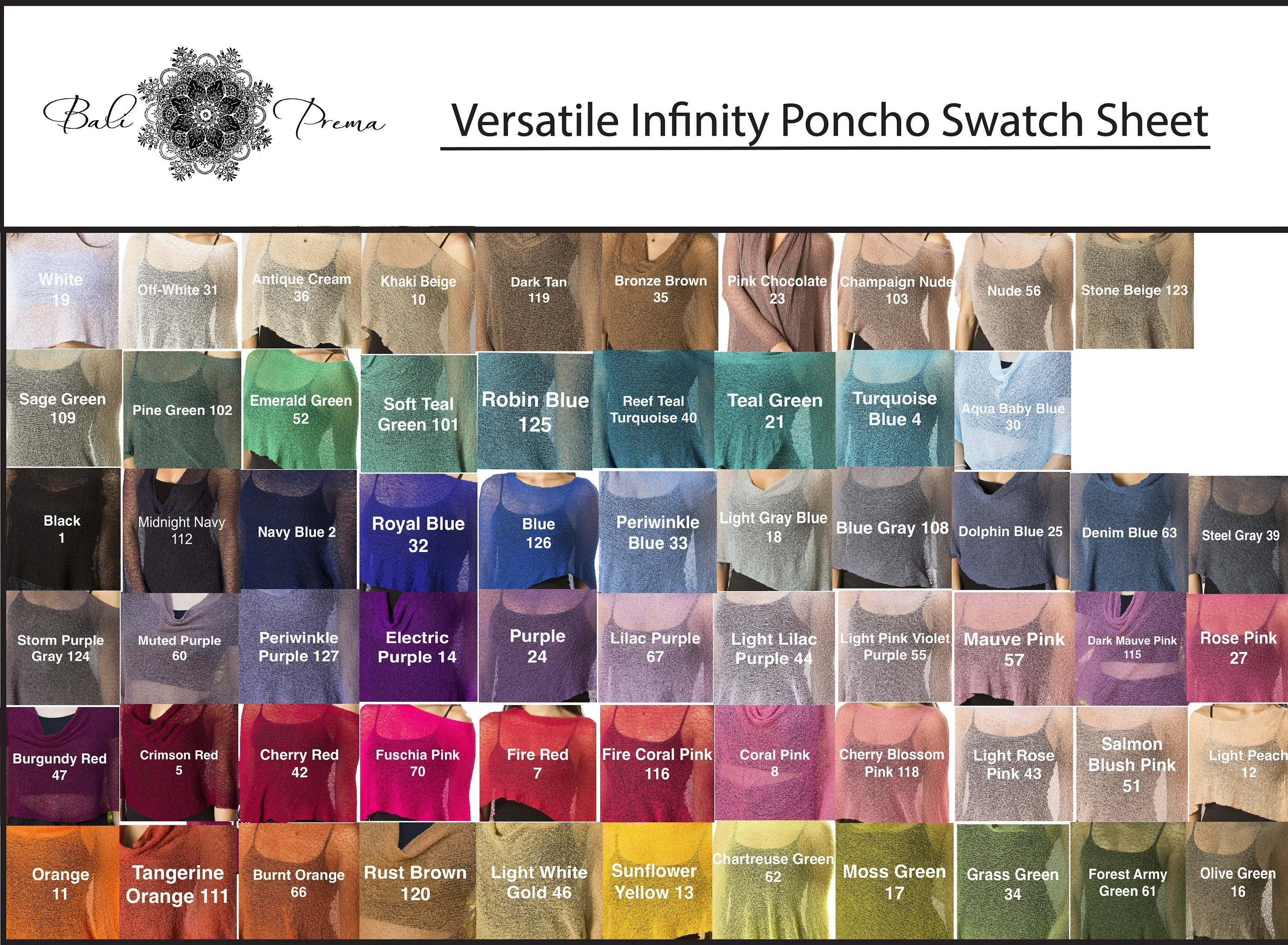 Lightweight Knit Poncho