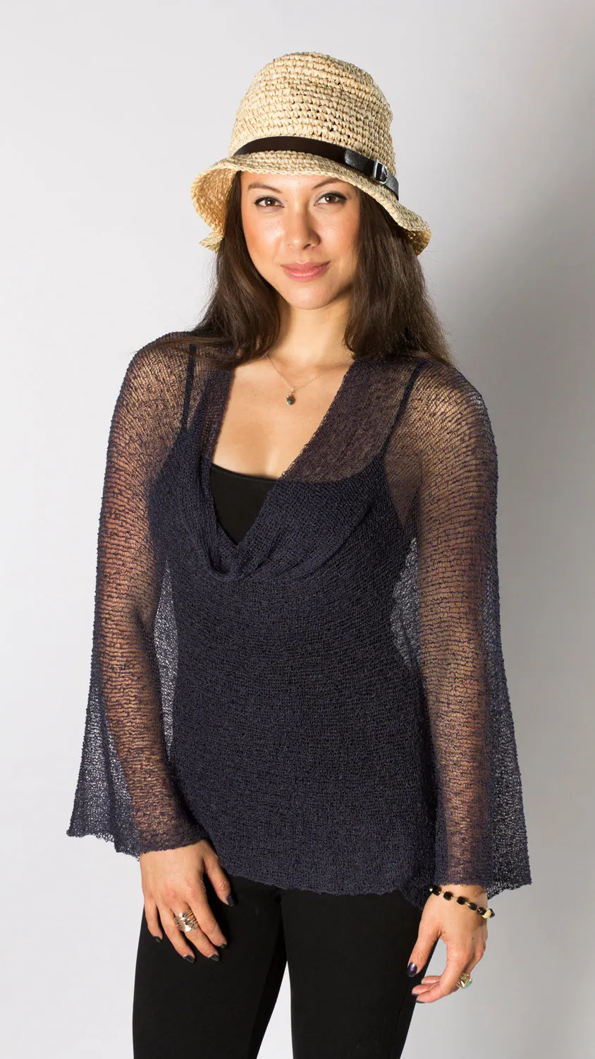 Lightweight Knit Poncho