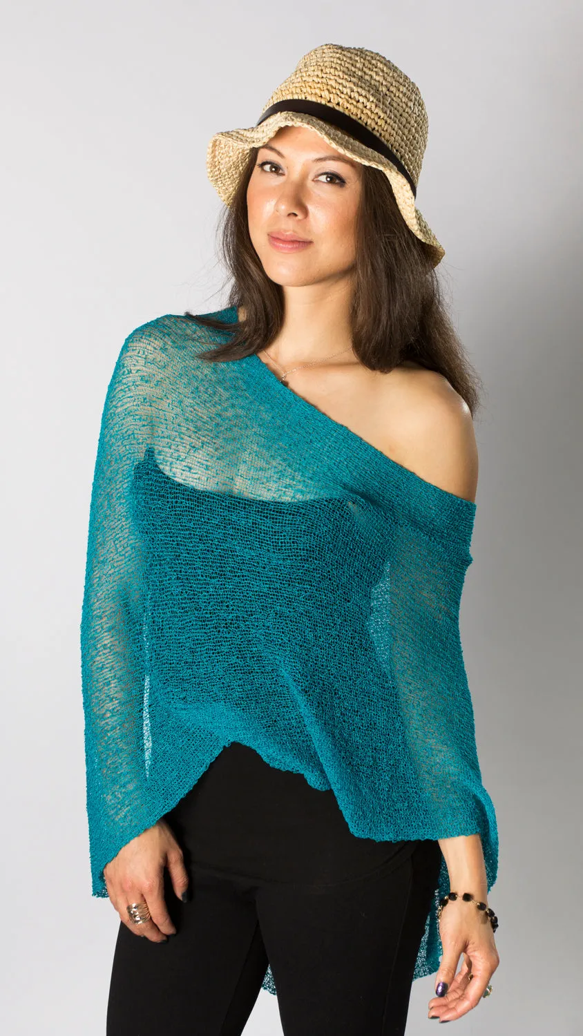 Lightweight Knit Poncho