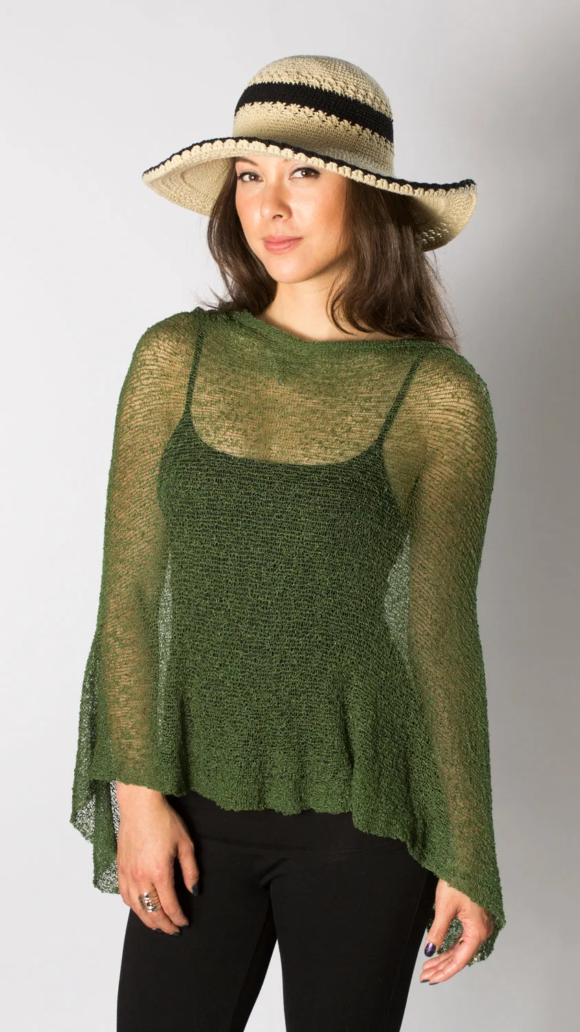 Lightweight Knit Poncho