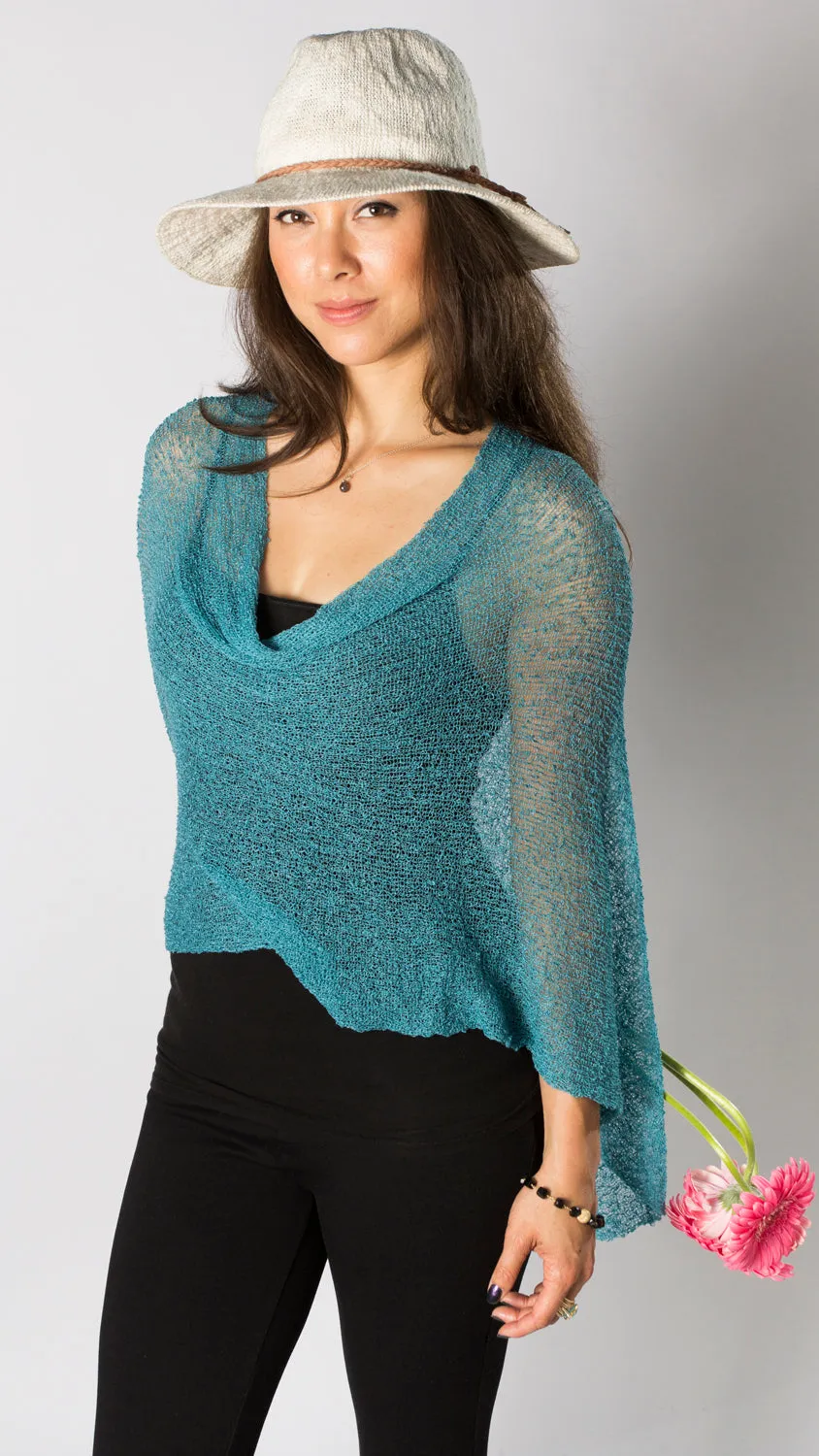 Lightweight Knit Poncho