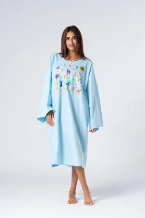 Limited Edition Midi Light Fellahy Galabeya Cotton