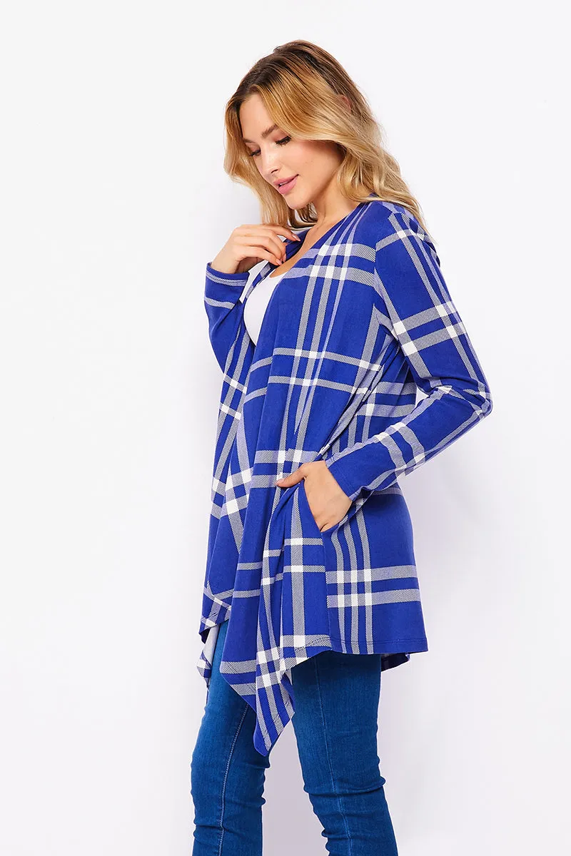 Long Sleeve Cardigan with Side Pockets