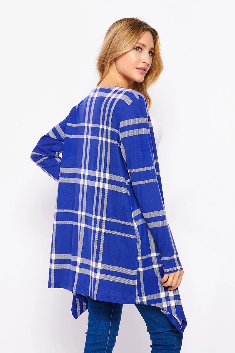 Long Sleeve Cardigan with Side Pockets