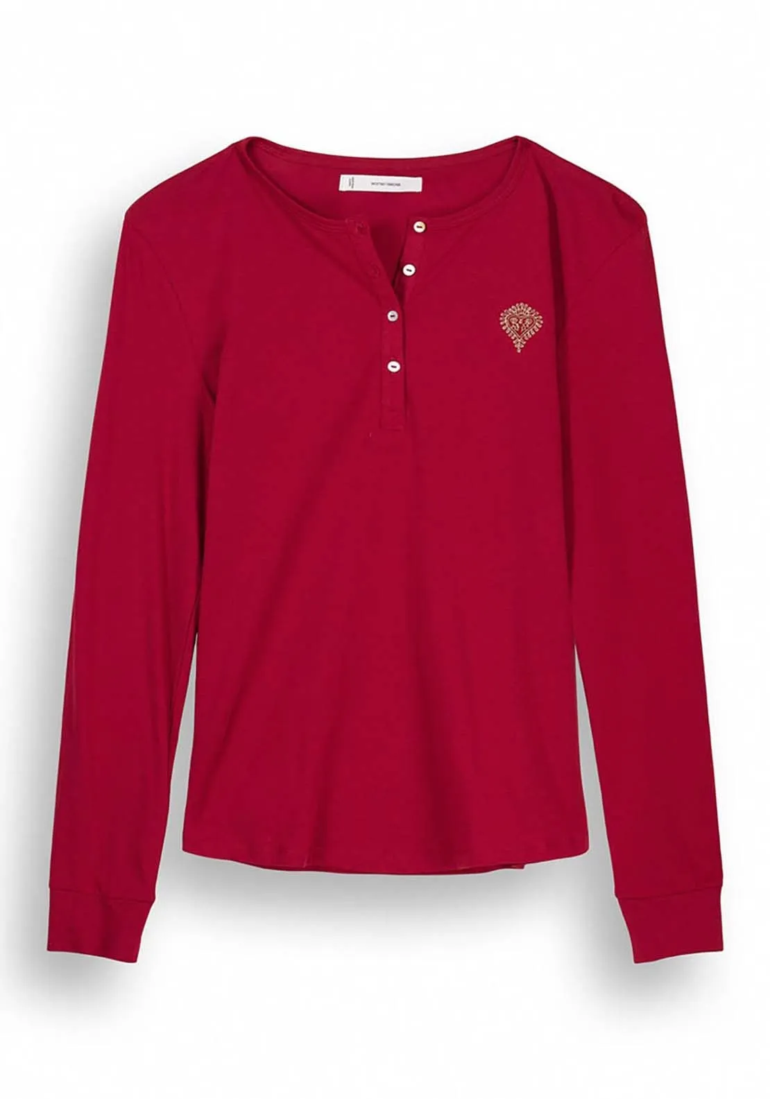 Long Sleeves T Shirt - Red