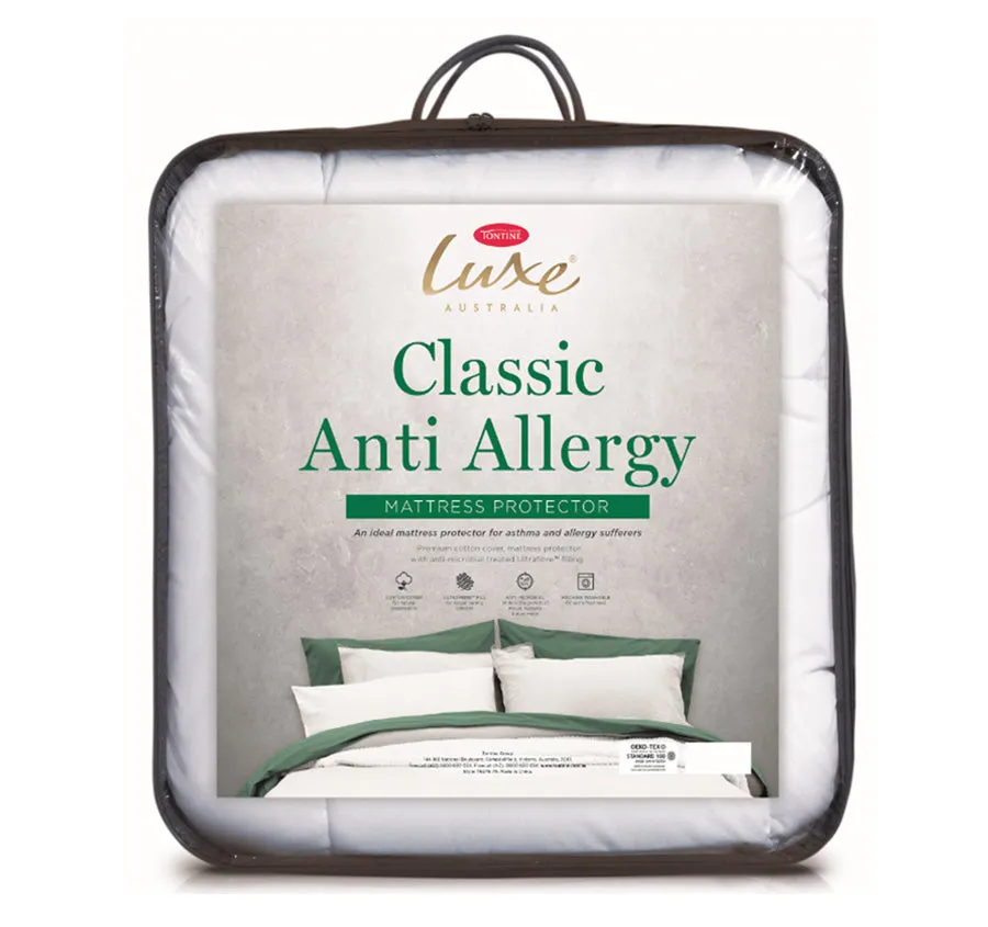 Luxe Classic Anti-Allergy Mattress Protector Range