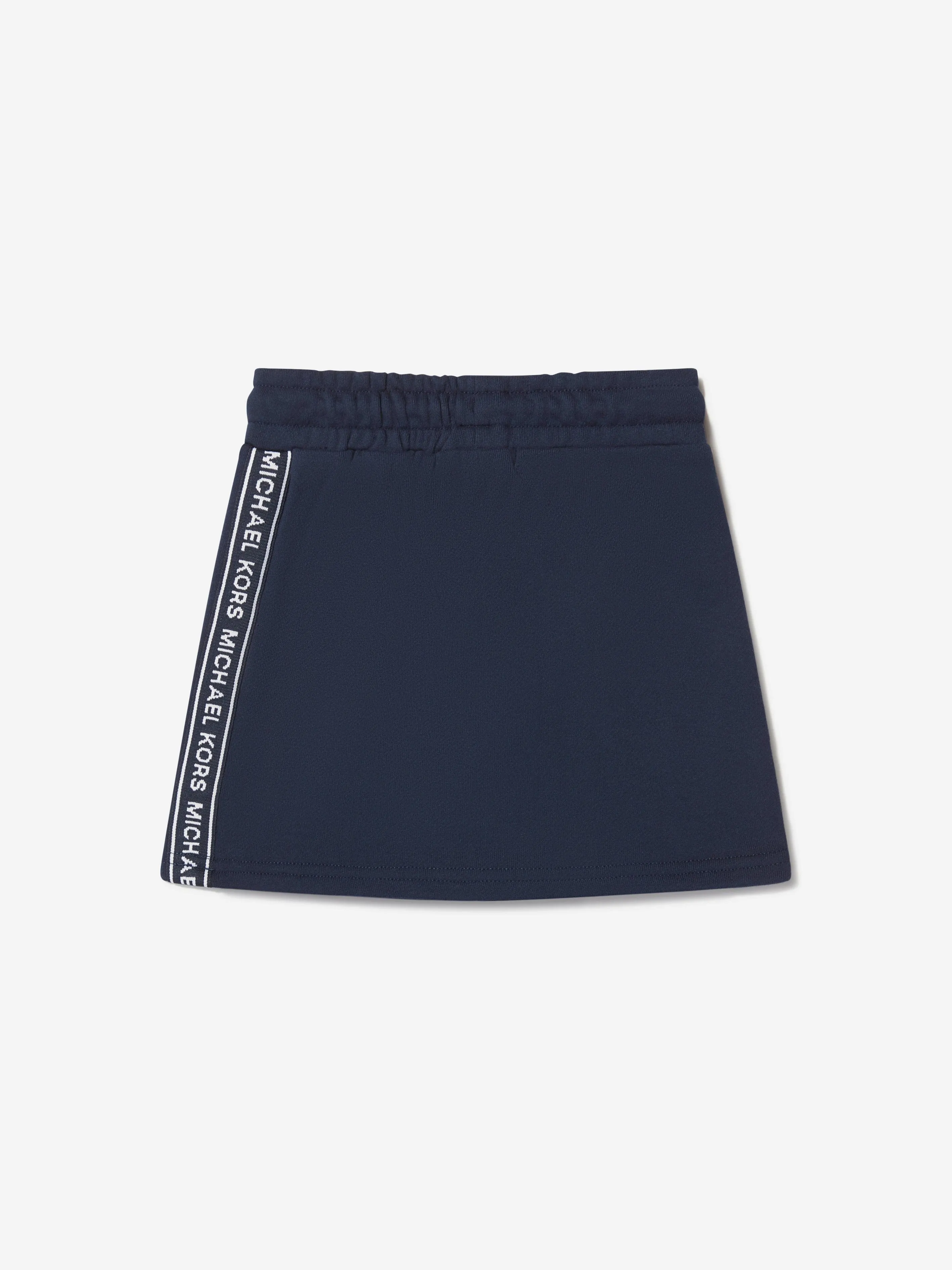 Michael Kors Girls Cotton Fleece Jacquard Logo Skirt