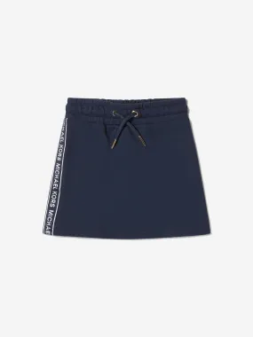 Michael Kors Girls Cotton Fleece Jacquard Logo Skirt