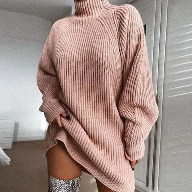 Mid Lenght Sweater Dress