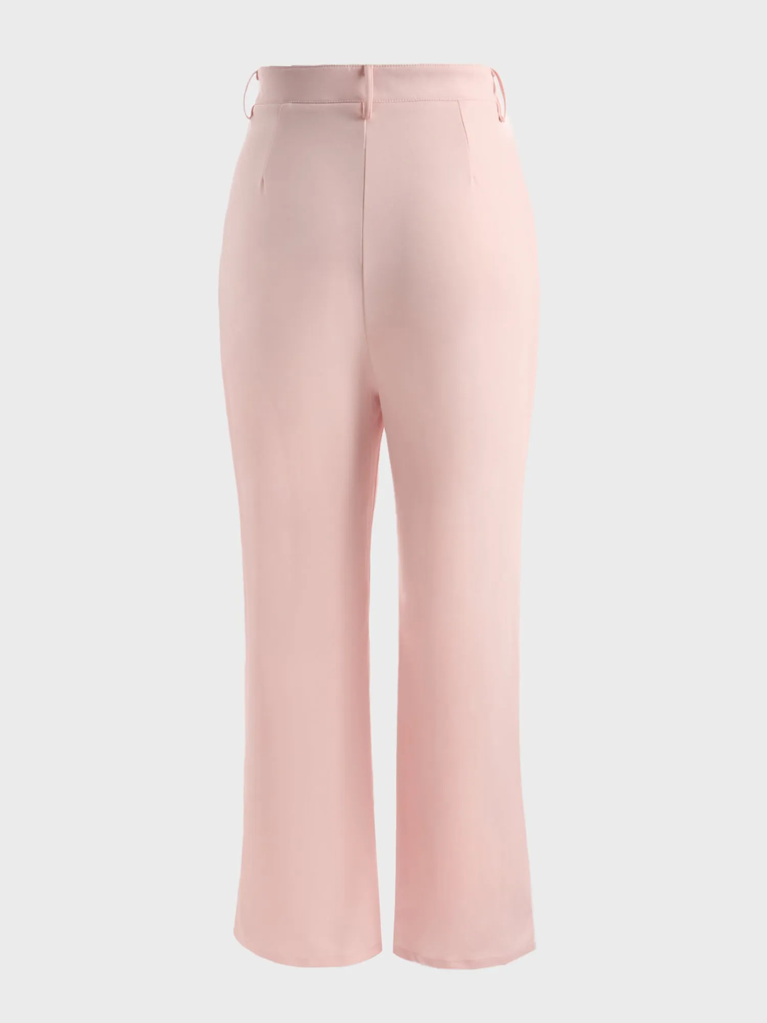 Midsize Modern Chic High-Waisted Dress Pants