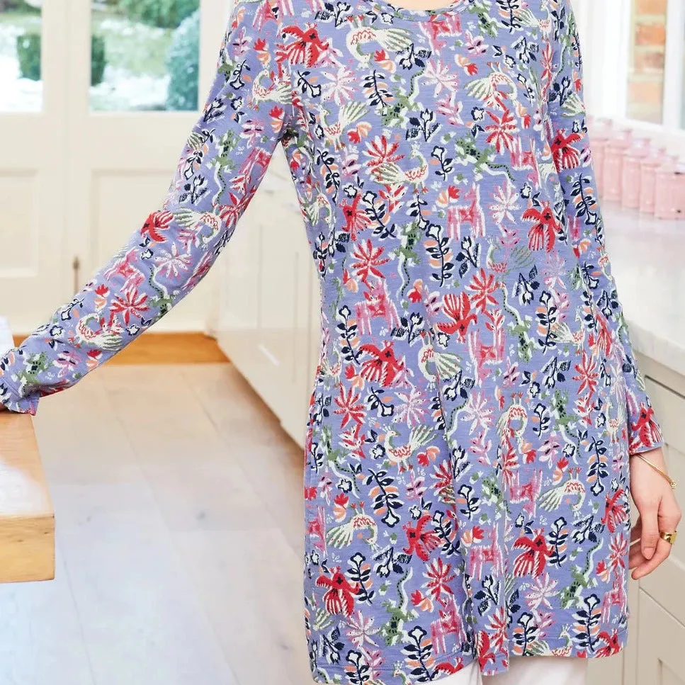 Mistral tropical double neck tunic